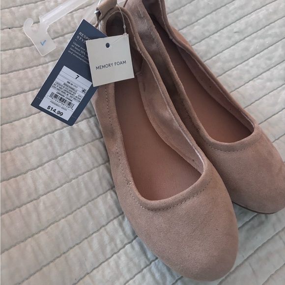 Universal Thread Shoes - Universal Thread Women's Brown Ballet Flats